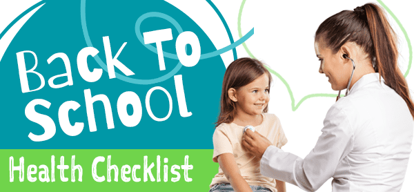Back to School Health Checklist