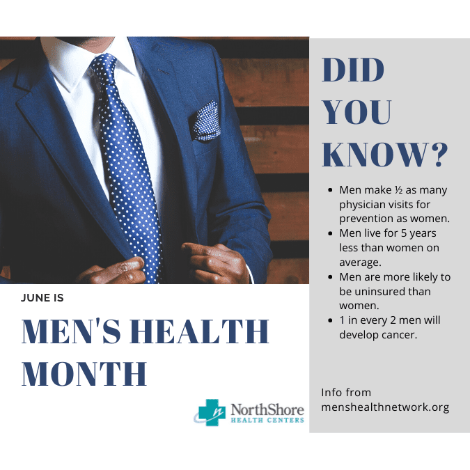 June is Men’s Health Month