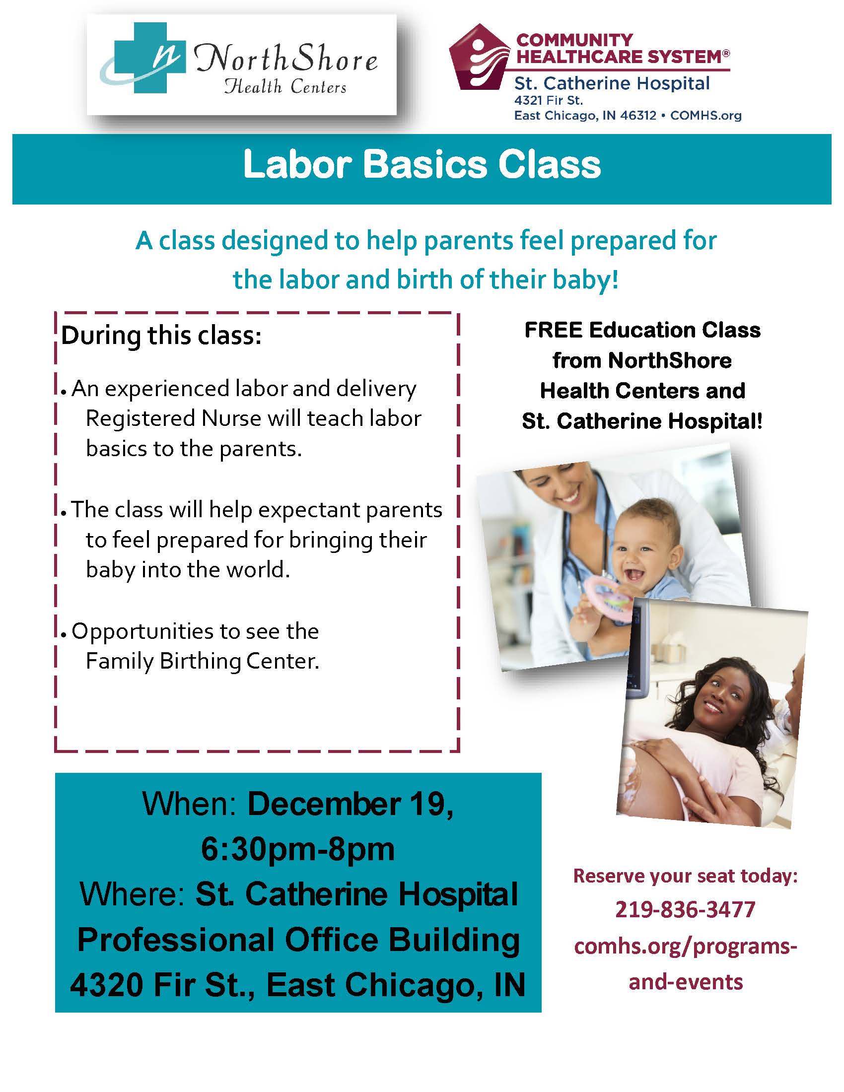 Labor Basics Flyer Dec 2019 St. Catherine
