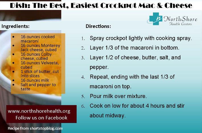 The Easiest Crock Pot Mac & Cheese