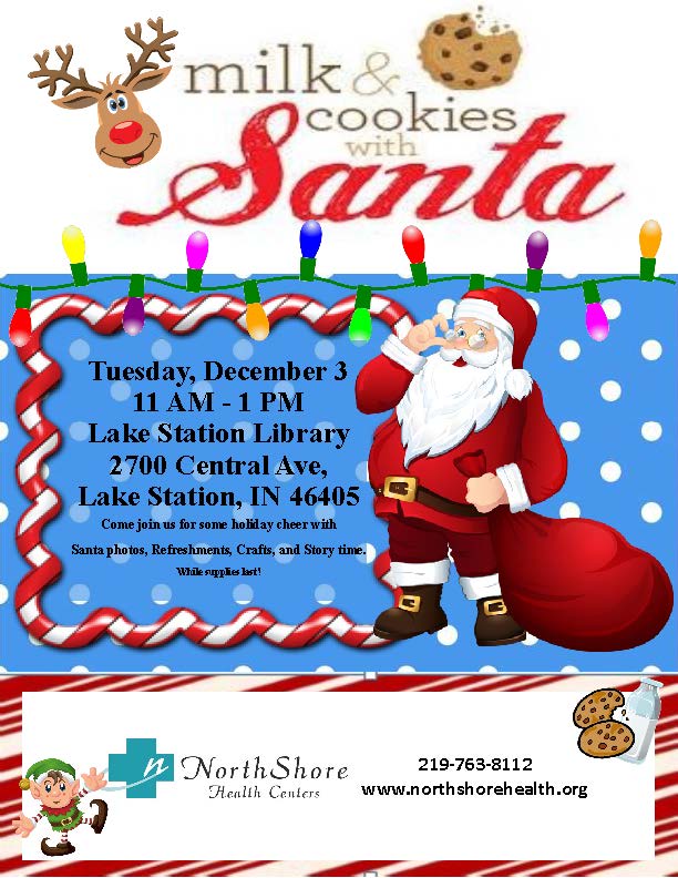 Milk and Cookies with Santa