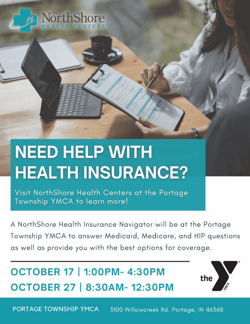 Need help with insurance? event at the Portage YMCA